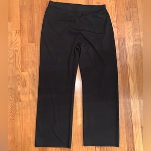 St. John knit black pants